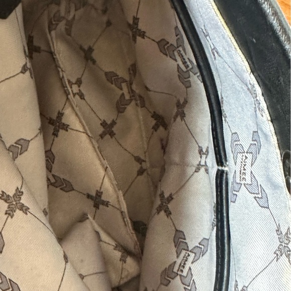 Aimee Kestenberg Black Quilted Leather Convertible Chain Crossbody Bag EUC! - Picture 10 of 15